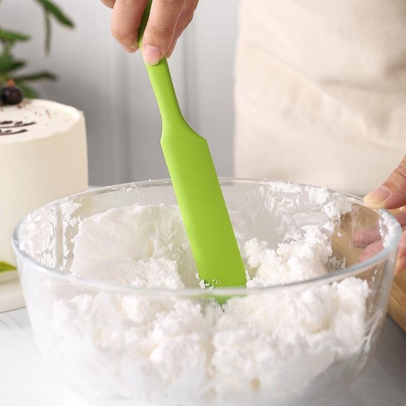 1PC Long Silicone Spatula - All-in-One Scraper for Baking, Jam & Food (Christmas Kitchen Gift)