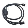 Para Yamaha Motor de Popa 2,1m 3m Conjunto de Mangueira de Combustível 1/4 de Polegada 6mm Conector de Mangueira de Gás Bomba de Injeção Tubo de Barco a Motor Peça de Motor Marinho