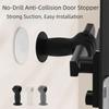 Silicone Silicone Door Stop Suction Cup Silence Protection Door Handle Cover Anti-Damage Protective Pad Silent Protection Pad
