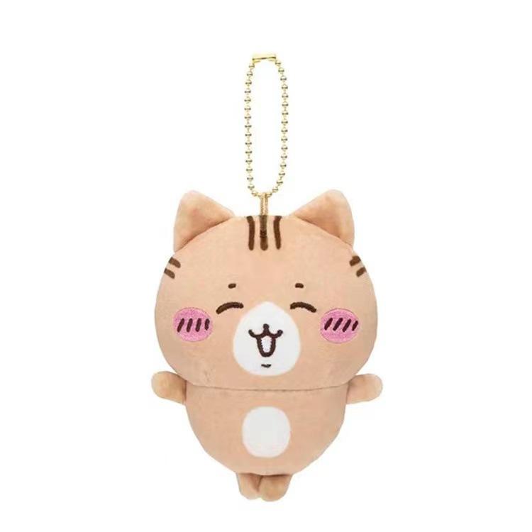 

Cute And Soft Jiyi Kawaii Bear And Cat Plush Toy Charm Perfect For Bag Collectibles Decoration Orange Cat