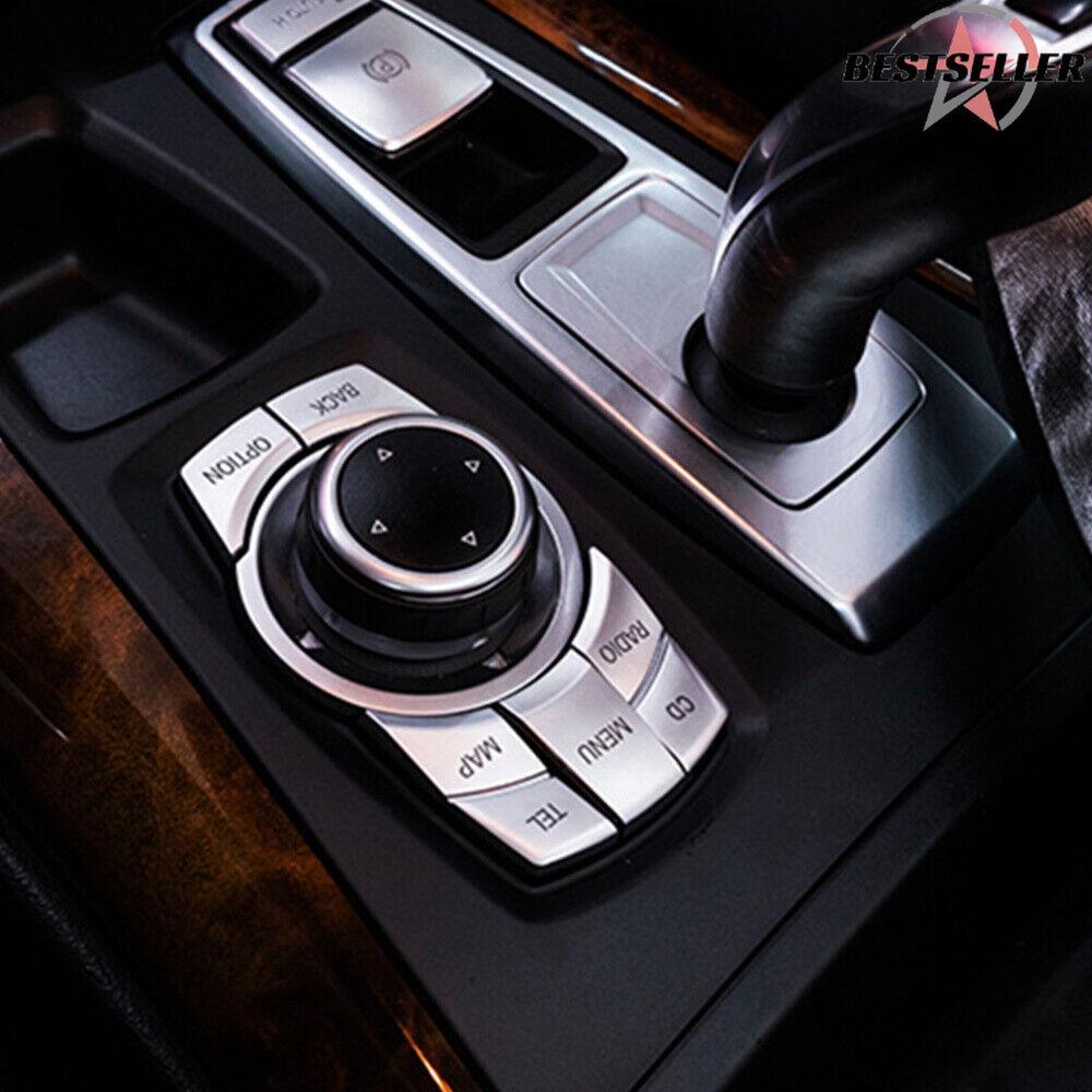 Sale IDrive Multi-Media Switch Button Cover Trim for BMW 2010-2013 X5 X6
