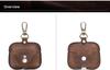 Genuine Leather Snap-Closure Flip Case for AirPods Pro