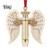 Clear Money Holder Capsule Christmas Cash Gift Ornament, Acrylic Holder, Funny Xmas Tree/Bow/Santa/Bell Shaped Hanging Decoration for Tree,