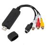 USB 2.0 Video Capture Adapter AV TV DVD DVR Capture Card Stereo Audio