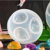 Water Drop Shape Pendant Mold Gem Design Flexibility Teardrop Silicone Mold High Transparency Easy Clean Resin Jewelry Mold