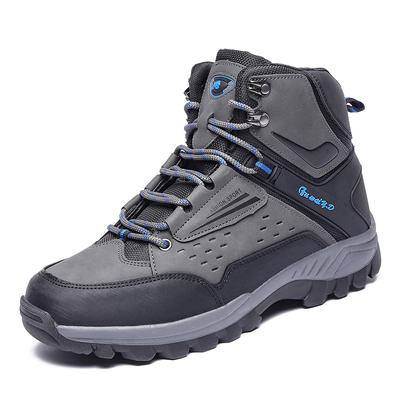 Outdoorowe buty trekkingowe dla mężczyzn Buty trekkingowe Wysokie cholewki Bezpieczne rekreacyjne polowanie trekkingowe buty do kostki dla mężczyzn buty jesienno-zimowe