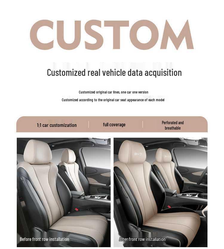 2025 BYD Dolphin Intelligent Driving Seat Covers - All-Season Universal Full Coverage Cushions