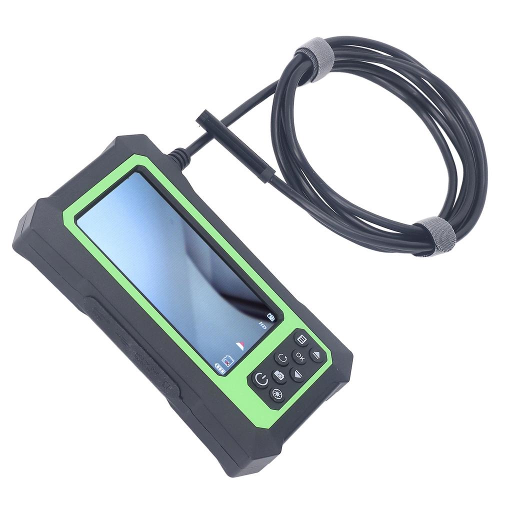 Endoscope Camera IP67 Waterproof 4.3in 8mm Lens 1080P Bending Borescope for Maintenance 2m   6.56ft
