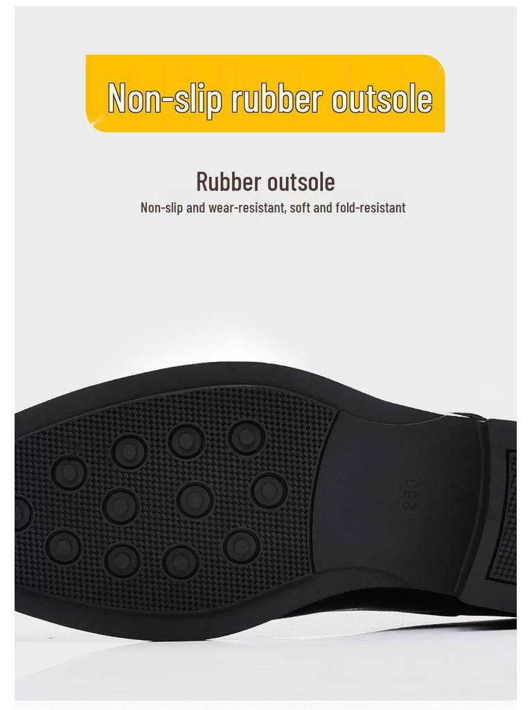 Herren Echtleder Schuhe im Britischen Stil