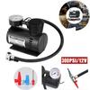 Universal Mini Car Air Compressor 300psi Car Tyre Inflator  Bicycle Tires