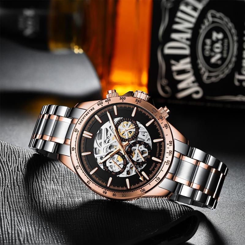 HAIQIN Men's Automatic Mechanical Watches