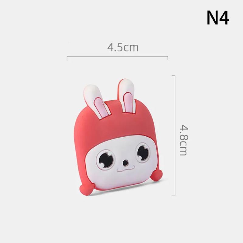

Cartoon Door Stopper Silicone Handle Bumpers Self-Adhesive Wall Protector Mute Anti-Shock Stickers Wall Mat For Home Improvement 4