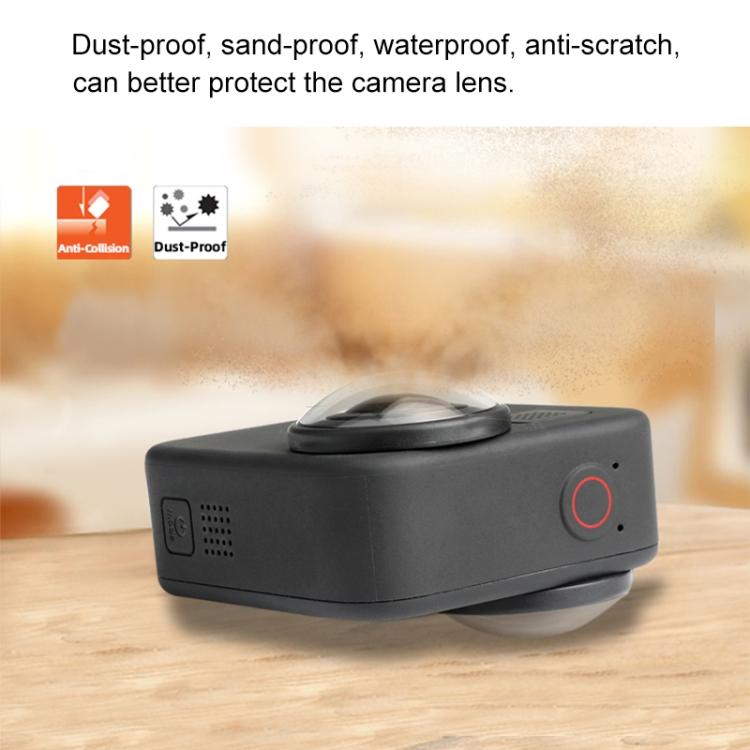 2 ST PULUZ Skyddslinsskydd i akryl för GoPro Max