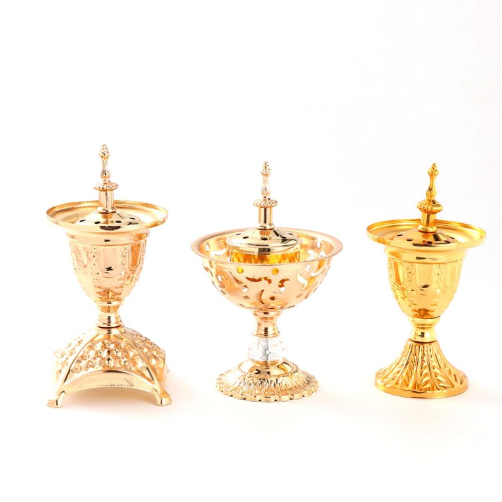 Fragrance Desktop Retro Iron Art Vintage Censer Rack Incesence Stick Holder Ornament Incense Holder
