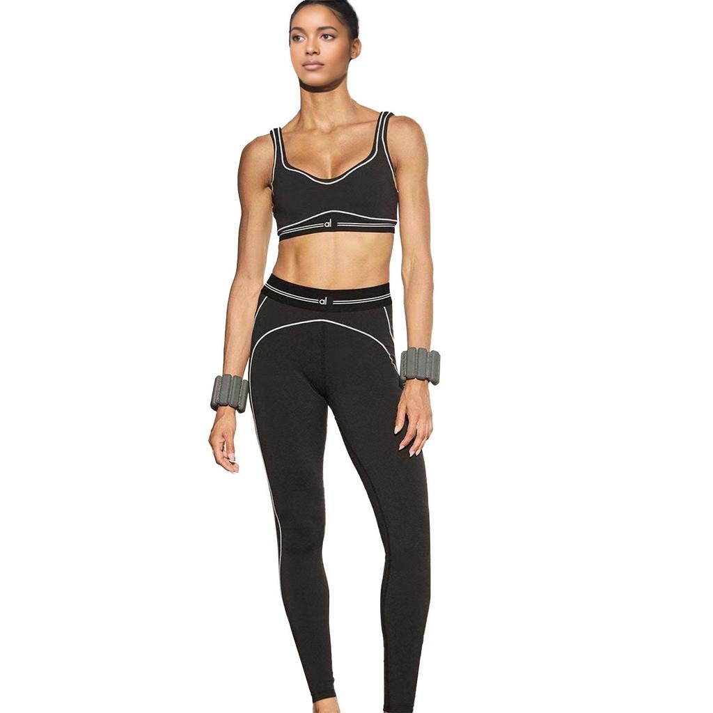 Y9002 Summer Women's Fashion Yoga Sport Leisure Two-Piece Set