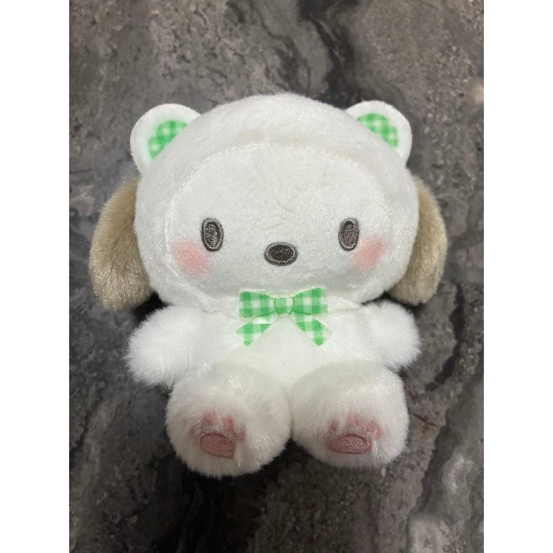 Sanrio Characters Check Bear Little Big Mascot Pochacco