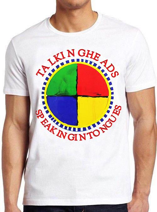 Talking Heads Speaking In Tongues Punk Rock Poster Music Gift Tee T Shirt 7279