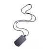 Stainless Steel Military Plate Collar Dogtag ID Pendant Necklace For Men Blank Army Ketting Soldier Mirror Polished