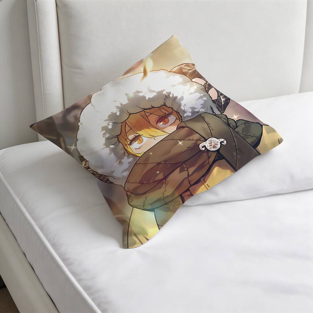Hot Game LLimbus Company Square Pillow Case Soft Decorative Throw Pillow Cover for Home Sofa Bed