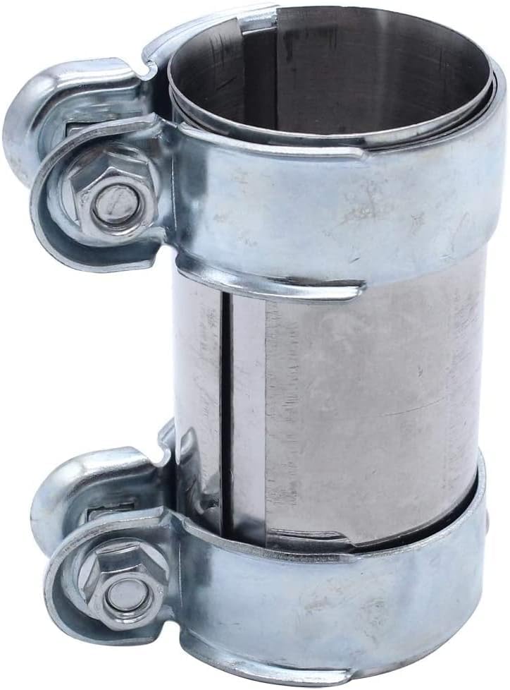 SHLPDFM Stainless Steel Muffler Band, Inner Diameter 2.6 inches (65 mm), Exhaust Connection Pipe,