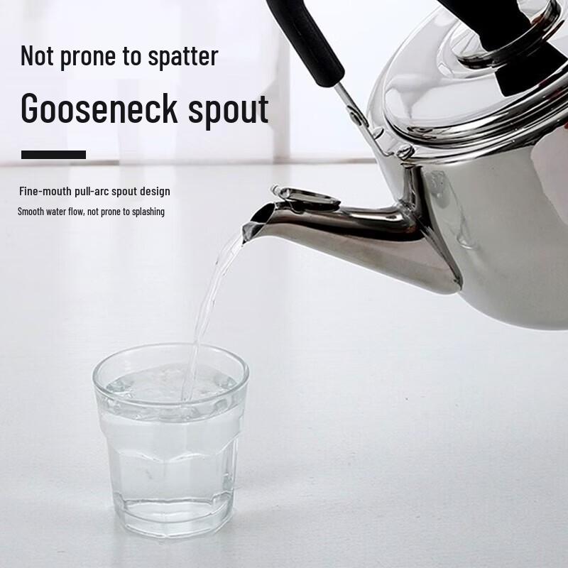 ASD 4L 304 Stainless Steel Whistling Kettle