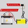 Wet Dry Lead Acid Battery 220V Power Puls Repair Charger 12V 2A Moto Truck Battery Charger Car Battery Charger LED Display