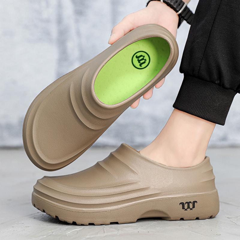 Unisex Non-Slip Waterproof Chef Shoes - Oil-Proof, Wear-Resistant for Kitchen, Hotel, or Hospital Use