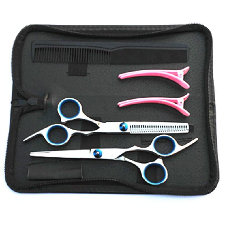 Black Gold Professional Hairdressing & Thinning Scissors Set