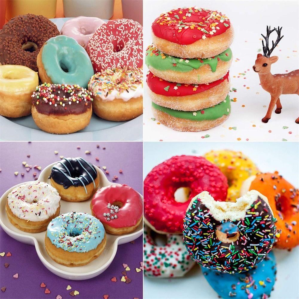 Silicone Baking Pan High Temperature Resistant Cake Mold New Donut Mold  Dessert DIY