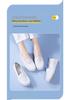 New Women's Summer Non-slip Genuine Leather Nurse Shoes - Thick Soft Sole, Comfortable & Breathable for Medical Work