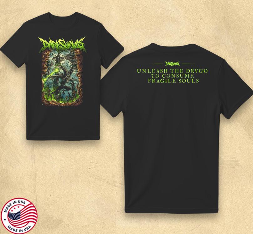 Seaera Dark Fantasy Warrior Merch shirt two sided S