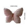 Butterfly Shape Throw Pillow Butterfly Stuffed Cushion Pad Pink Butterfly Plush Pillow Velvets Decorative Animal Pillow