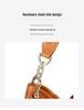 Women's Genuine Leather Large Capacity Crossbody Tote Bag - Top Layer Cowhide, New Style, High-End Shoulder Handbag for Commuting.