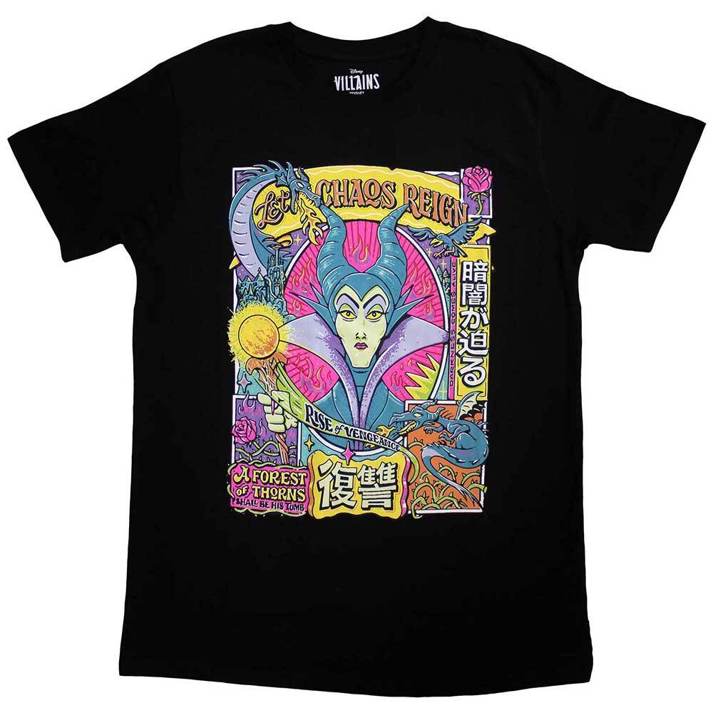 Maleficent Unisex TShirt Sleeping Beauty Let Chaos Reign (Medium) S