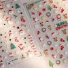 Japanische dreidimensionale Tensor-Nagelsticker - TS-3268 Weihnachtsedition