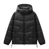 Mens Short Down Jacket Outdoor Workwear White Duck Thick Warm Hooded Winter Coat