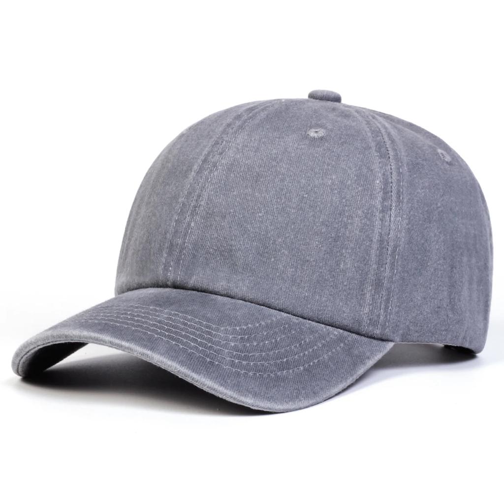 Unisex Light Washed Solid Color Baseball Caps Spring Autumn Outdoor Adjustable Casual Hats Dad Hat Sunscreen Hat