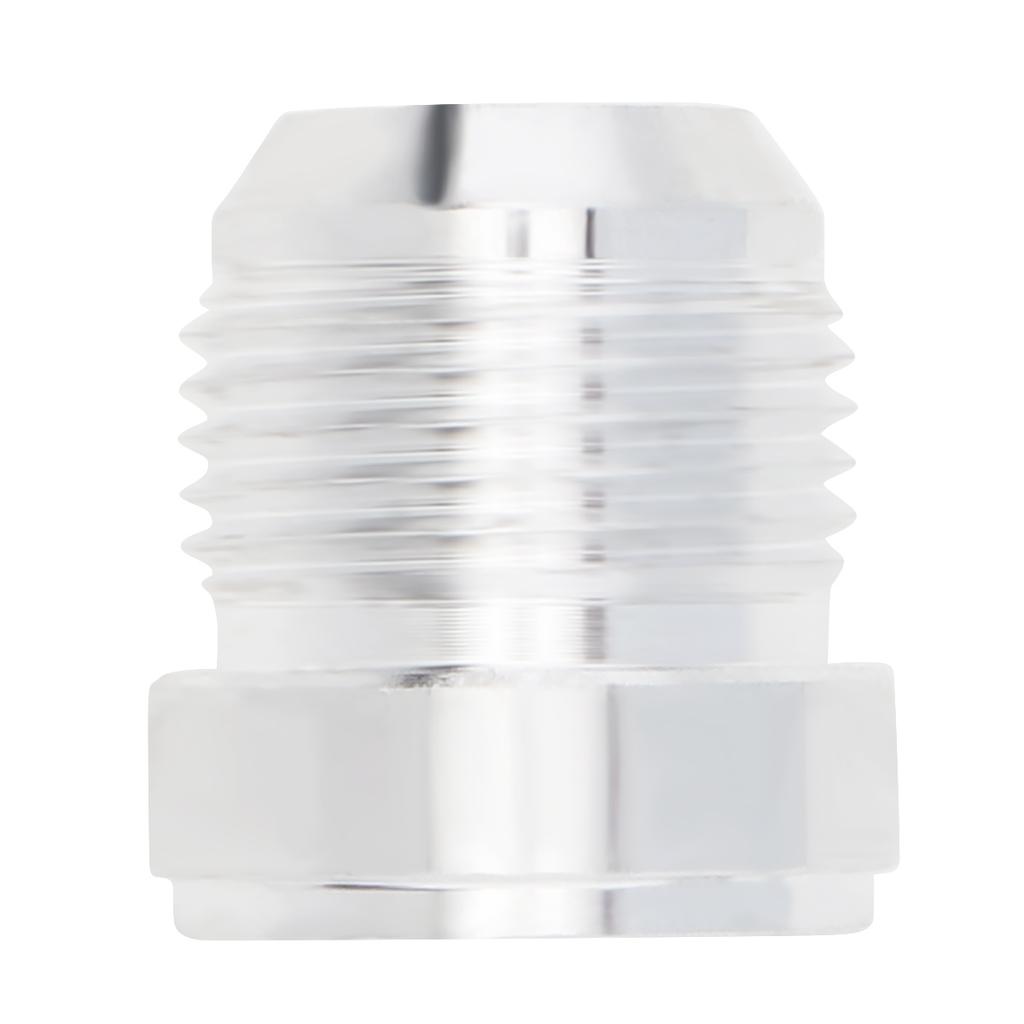 2 Stück Aluminiumlegierung 12AN Male Schweißanschluss-Fittings 12AN Male Bördel-Schweißbar Kraftstofftank-Fitting-Adapter-Stecker