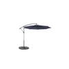 Parasol Extérieur Rectangulaire Double Face De 4,5 M Avec Manivelle (bleu Marine) (sans Pied).