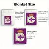 Deportivo La Coruna Pattern Flannel Blanket High Quality All Seasons Warmth and Comfort Perfect for Christmas Gifts.