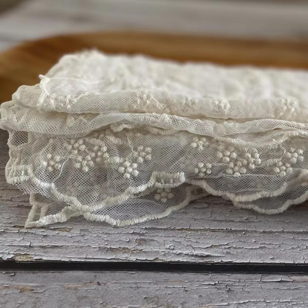 Long Women's Lace Scarf Korean Version of Literary Neck Protection Scarf Female Headscarf