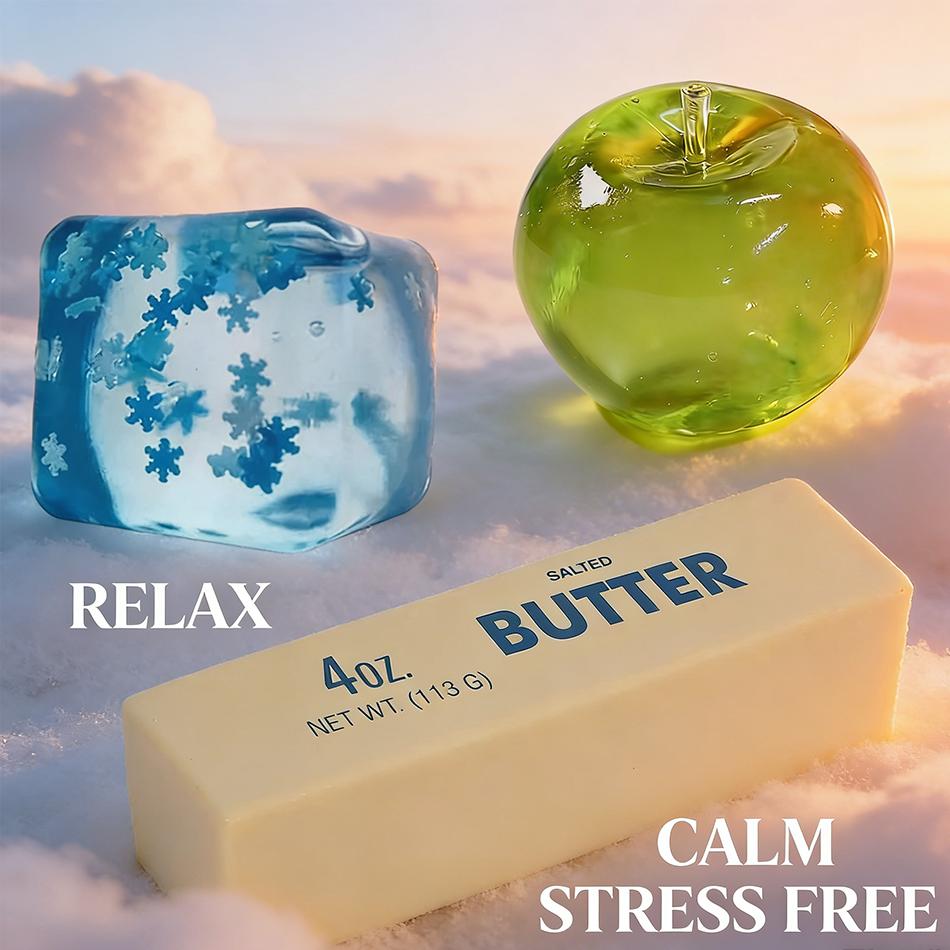 Stress Cube Squishy Fidget Toys For Relaxation High Density Gel Filled Fidgets For Classroom Sensory Calming Toys For Kids Adult