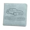 Car Registration And Insurance Holder Car Accessories Vehicle Glove Box Car Organizer Car Essential Document Card Wallet