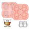 Penguin Ice Cube Mold2.2 Inch Large Thick Silicone Whiskey Ice MoldFun Shape Suitable for  Cocktails Bourbon  Ice Cube Tray