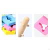 Wooden Shape Matching Stacking Blocks Toys Developmental for Birthday Gifts