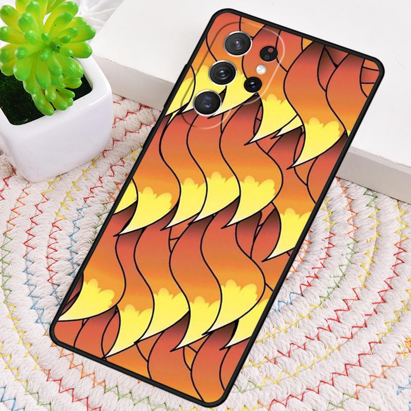 Abstraktní pouzdro na telefon s motivem lišky pro Samsung Galaxy note 10 pro S26 Ultra S23 S24 FE S25 S21 S22 PLUS nárazuvzdorný kryt
