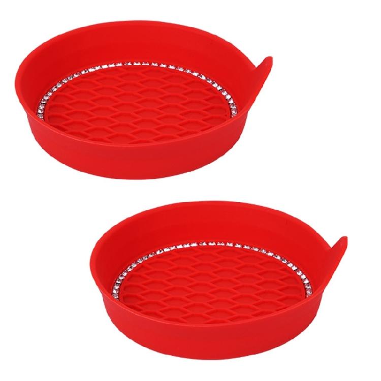 Cup Holder Pad Rhinestones Cup Holder Mat Bottle Holder Insert Coasters