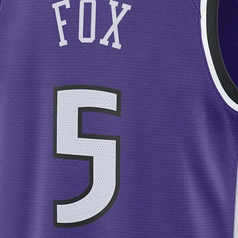 Nike De'Aaron Fox Sacramento Kings 2024/25 Hardwood Classics Men's Nike Dri FIT Nba Swingman Jersey FQ4691-506