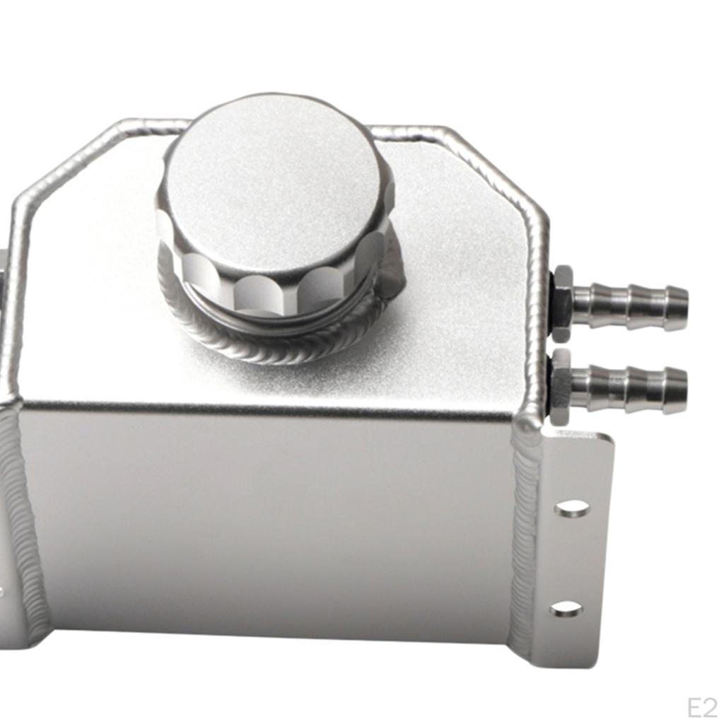 Universal 1L Alloy Aluminium Engine Oil Can Breather Tank