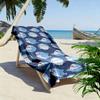 Cute Cartoon Shark Pattern Towel Beach Towel Quick-drying for Travel Outdoor Sports Jogging Beach and Swimming